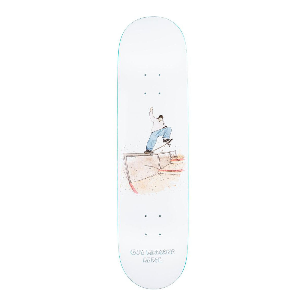 APRIL SKATEBOARDS GUY MARIANO CHINATOWN DECK SIZE VARIANT