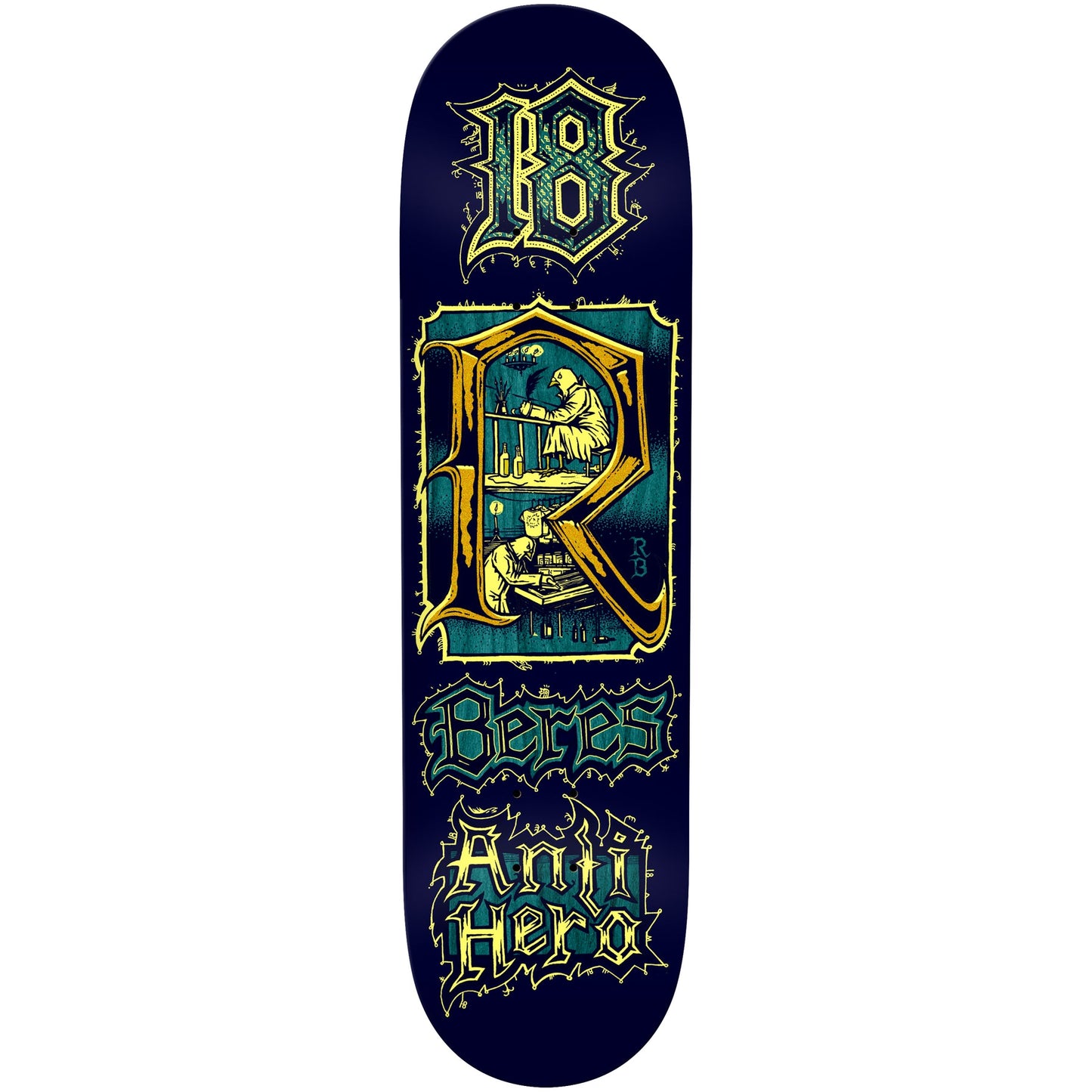 REAL SKATEBOARDS RANEY MEDIEVAL DECK 8.5