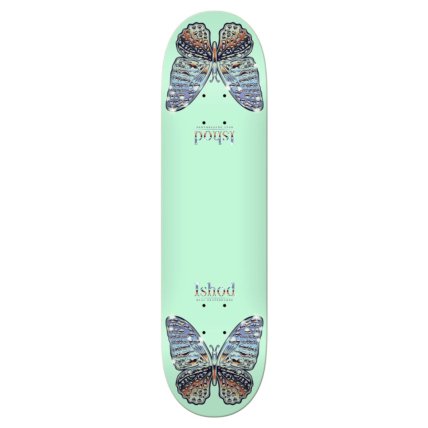 REAL SKATEBOARDS ISHOD MARIPOSA TWIN TAIL DECK