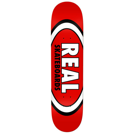 REAL SKATEBOARDS CLASSIC OVAL DECK 8.125