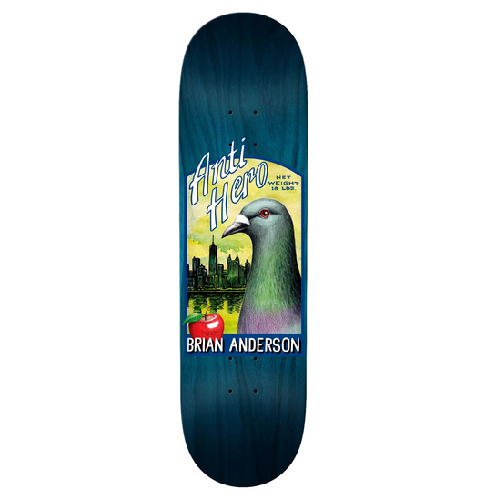 ANTIHERO SKATEBOARDS BRIAN ANDERSON HOMERS DECK 8.62
