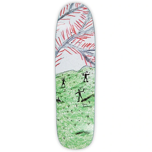 POLAR SKATE CO SHIN SANBONGI HUNTERS SHAPED DECK 8.625