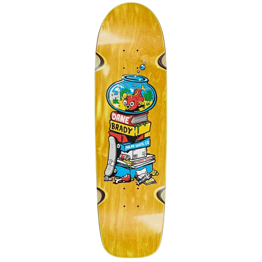 POLAR SKATE CO DANE BRADY FISH BOWL SHAPED DECK 8.75