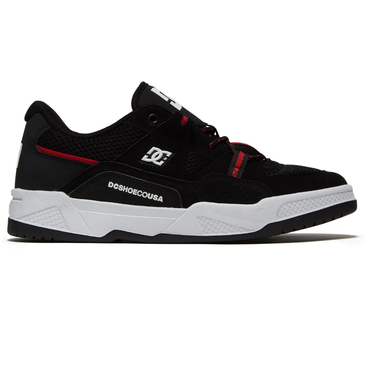 DC SHOE CO CONSTRUCT BLACK/HOT CORAL