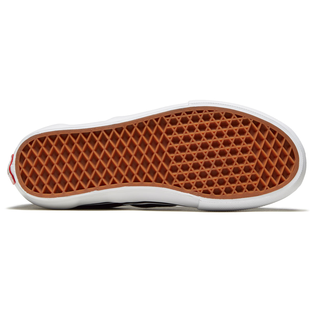 VANS SKATE SLIP ON BLACK/WHITE