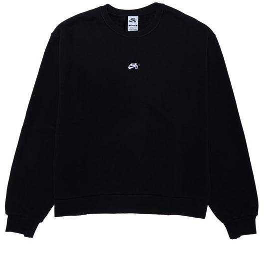 NIKE SB ESSENTIALS LOGO SKATE CREWNECK BLACK