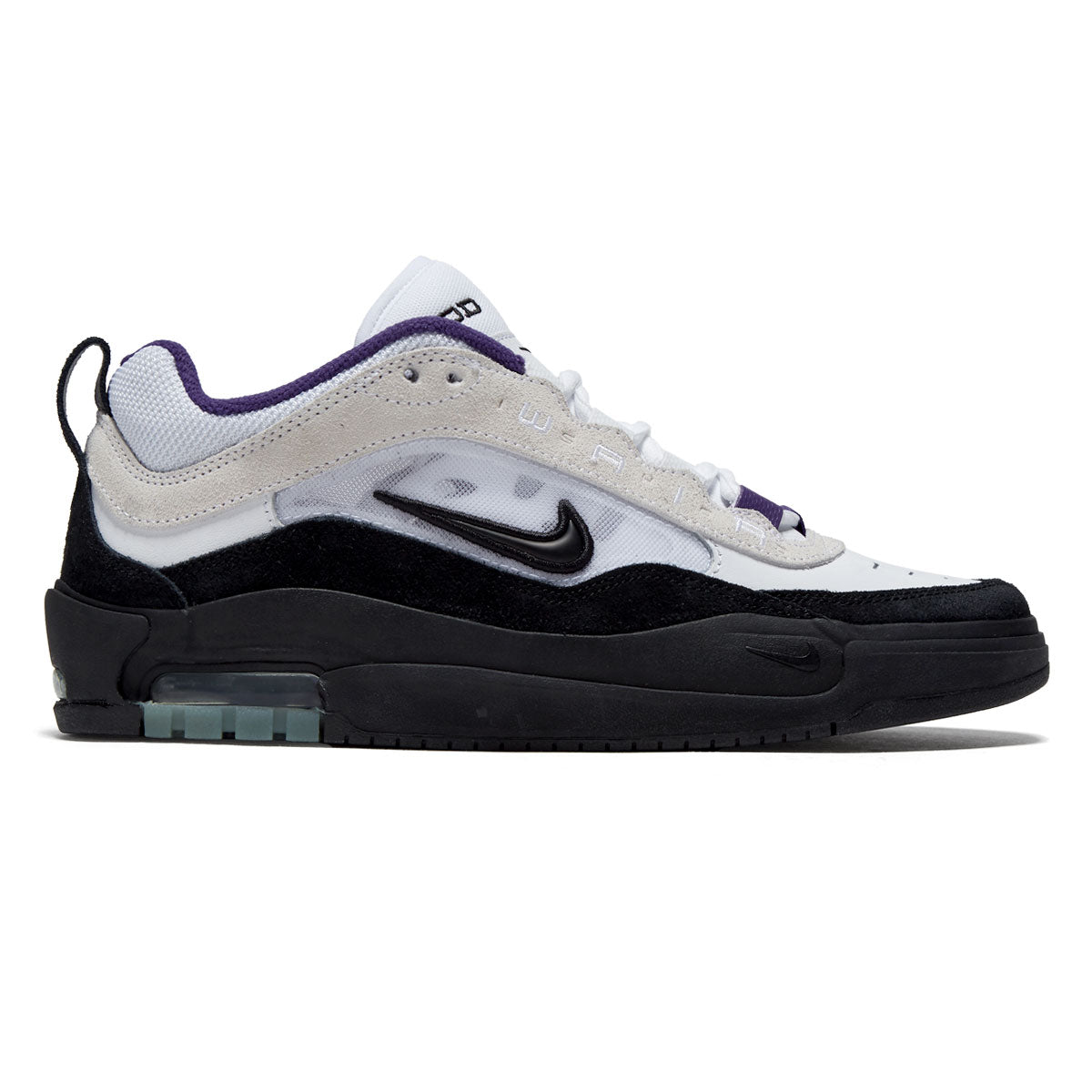 NIKE SB AIR MAX ISHOD WHITE/BLACK/PURPLE