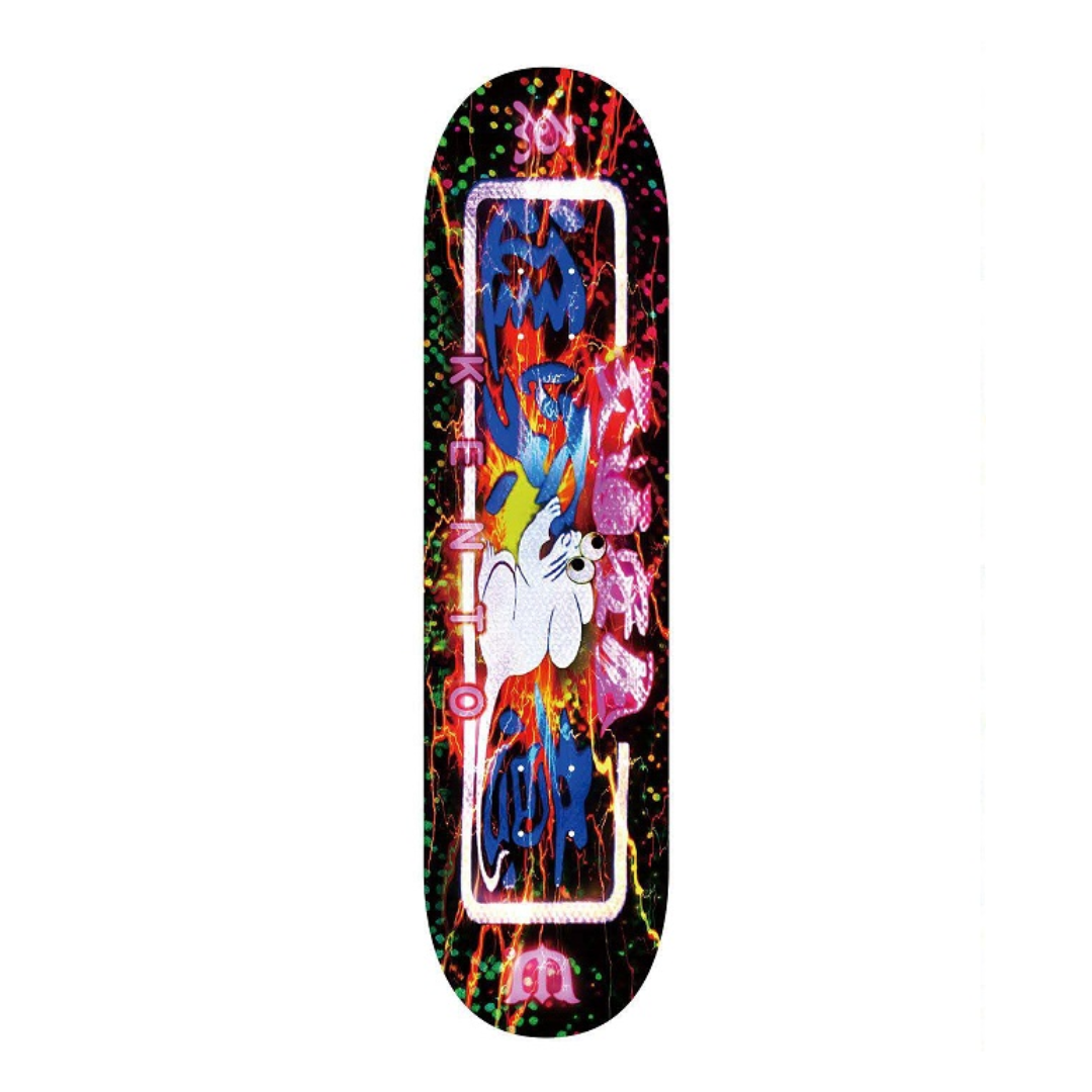 EVISEN SKATEBOARDS KENTO WARNING MOUSE DECK 8.25