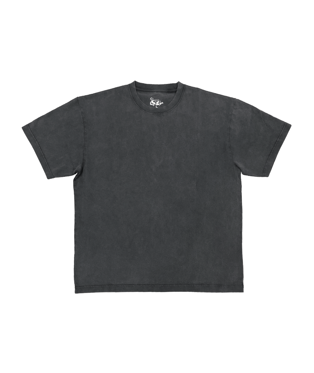 DANCER COPENHAGEN "BLANK" TEE WASHED BLACK