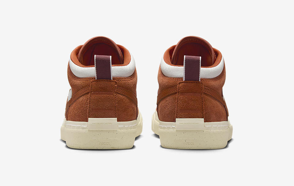 NIKE SB REACT LEO DARK RUSSET/WHITE