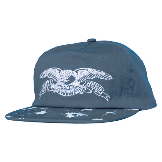 ANTIHERO SKATEBOARDS DAMN YOU EAGLE SNAPBACK BLUE