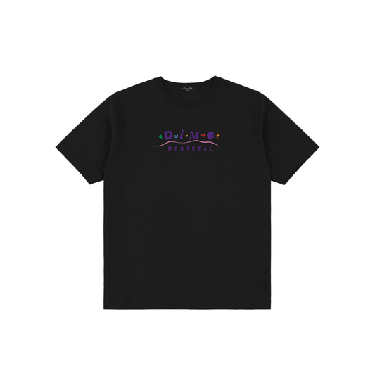 DIME MTL DIME MONTREAL T-SHIRT BLACK