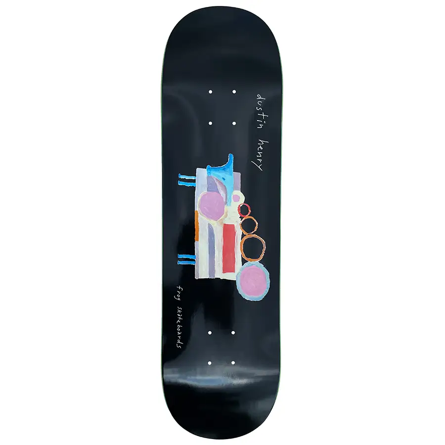 FROG SKATEBOARDS DUSTIN HENRY PAINTED COW DECK 8.25