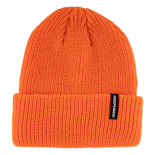 INDEPENDENT TRUCK CO LONG SHOREMAN BEANIE ORANGE