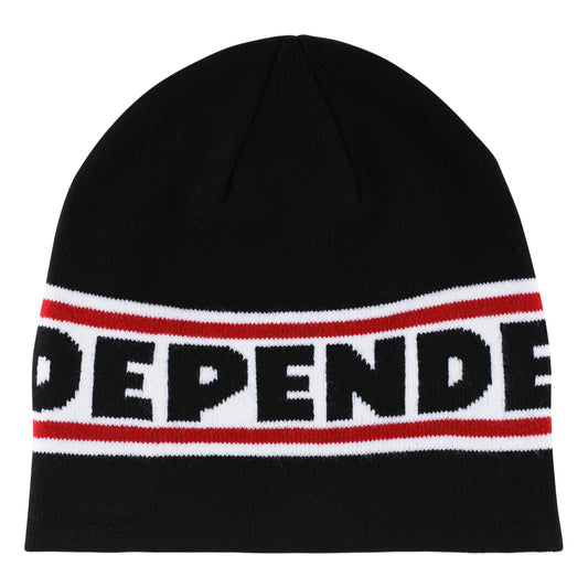 INDEPENDENT TRUCK CO BAR LOGO SKULLY BLACK