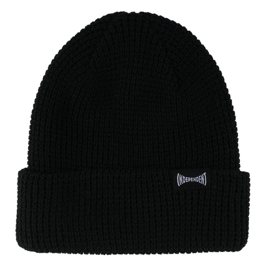 INDEPENDENT TRUCK CO BTG WAFFLE BEANIE BLACK