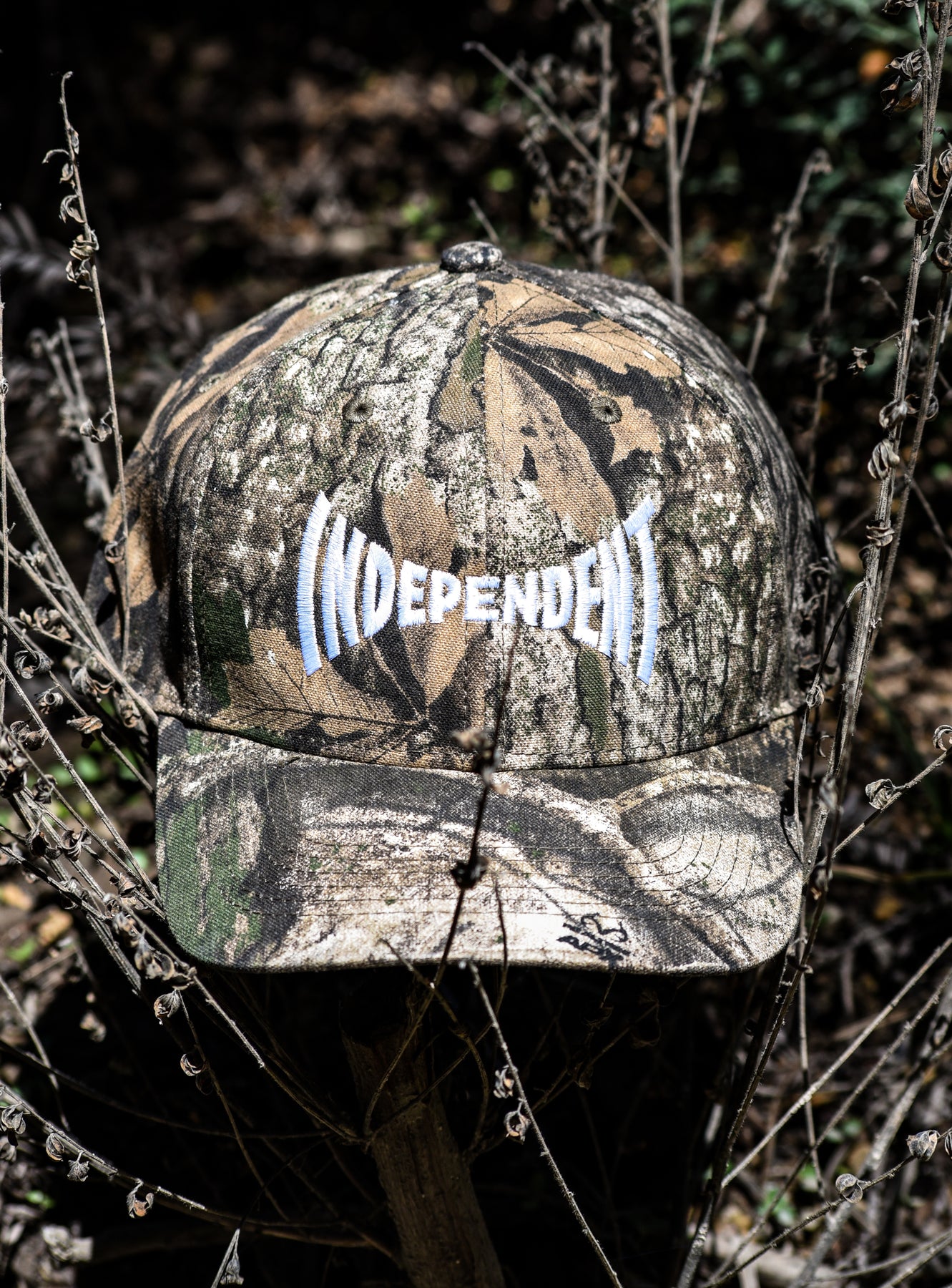 INDEPENDENT TRUCK CO SPAN LOGO SNAPBACK REALTREE CAMO