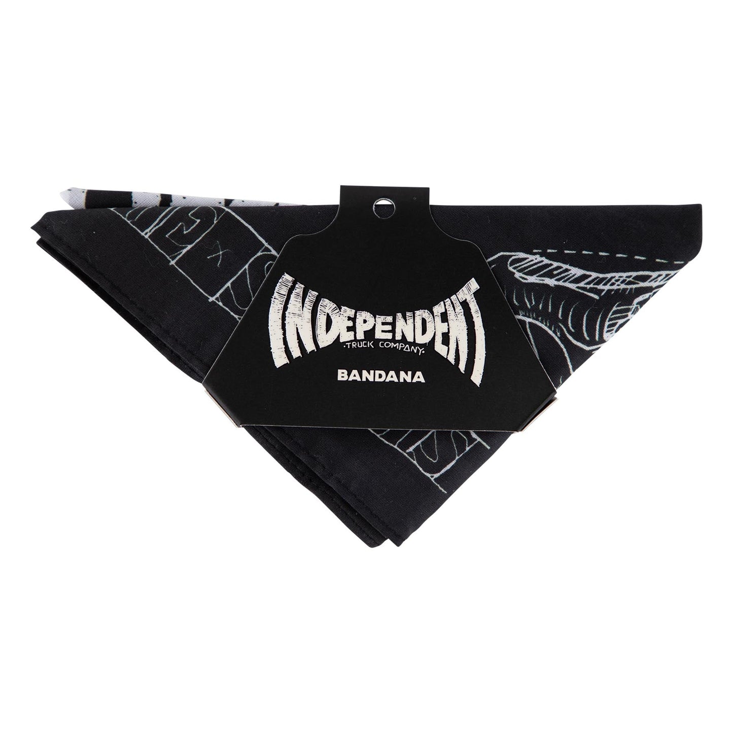 INDEPENDENT TRUCK CO BRATRUD NOTEBOOK BANDANA BLACK