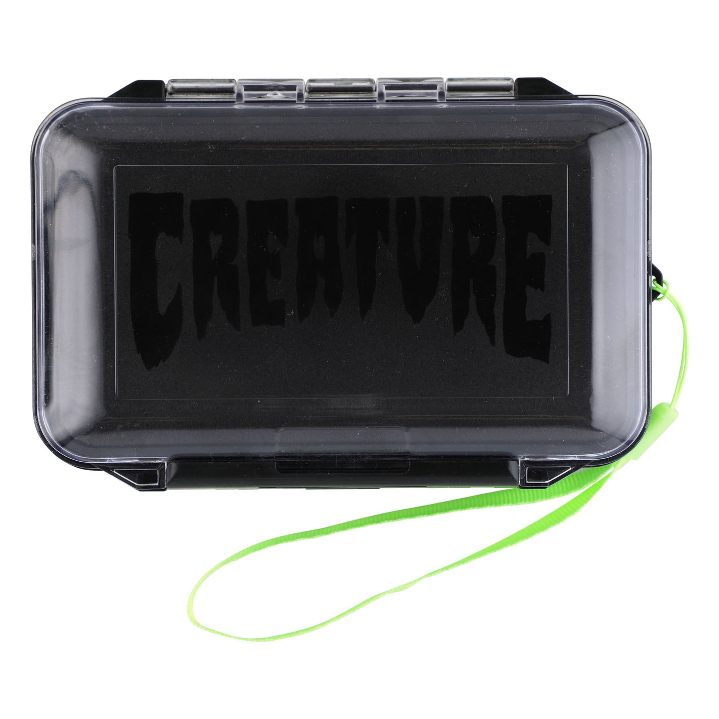 CREATURE SKATEBOARDS STREAM STASH STORAGE CASE BLACK/GREEN
