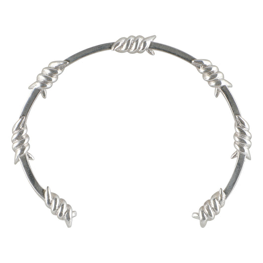 SANTA CRUZ BARBED BRACELET SILVER