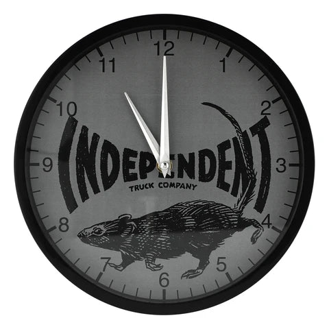 INDEPENDENT TRUCK CO RAT RACE CLOCK BLACK/PARCHMENT