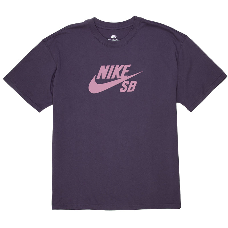 NIKE SB LOGO TEE PURPLE/PURPLE