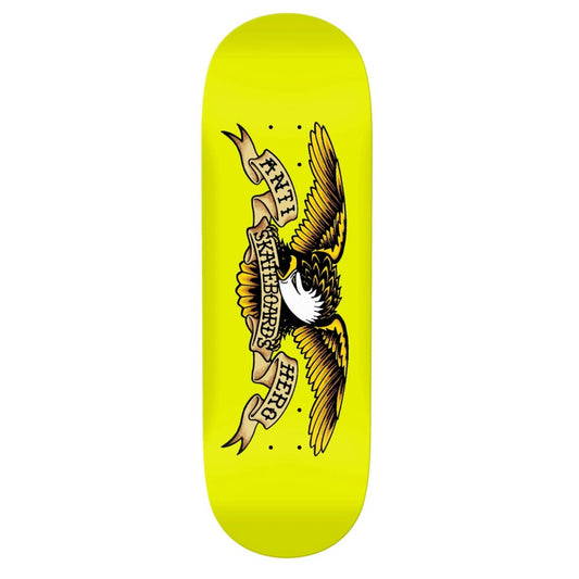 ANTIHERO SKATEBOARDS EAGLE HORSEPILL SHAPED DECK 10.0