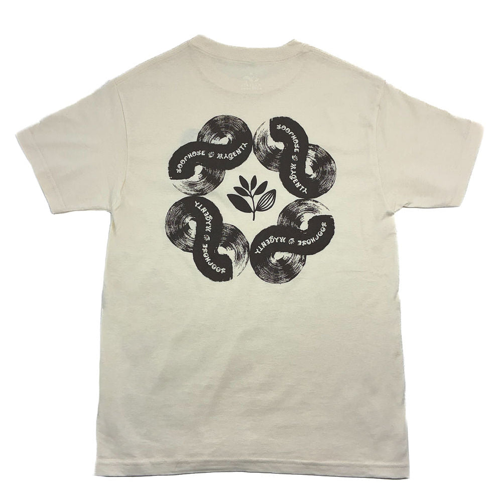 LOOPHOLE X MAGENTA CREAM TEE