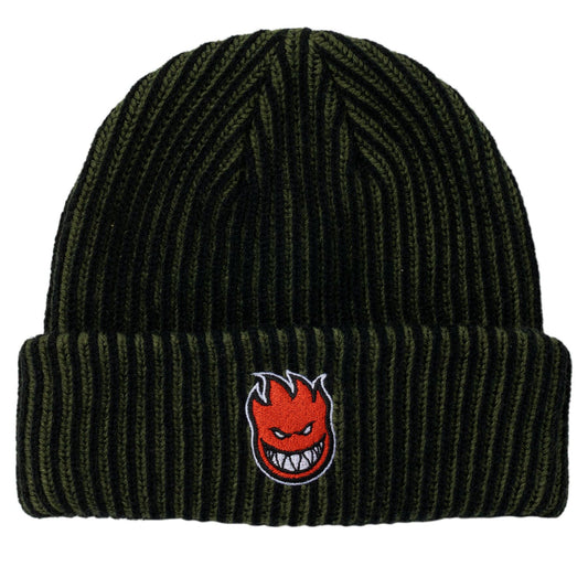 SPITFIRE WHEELS BIGHEAD FILL CUFF BEANIE OLIVE/BLACK