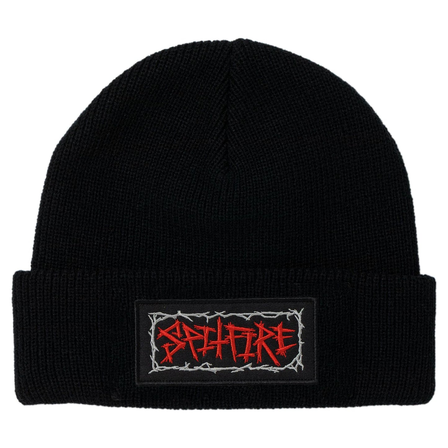 SPITFIRE WHEELS GASMASK SCRIPT BEANIE BLACK