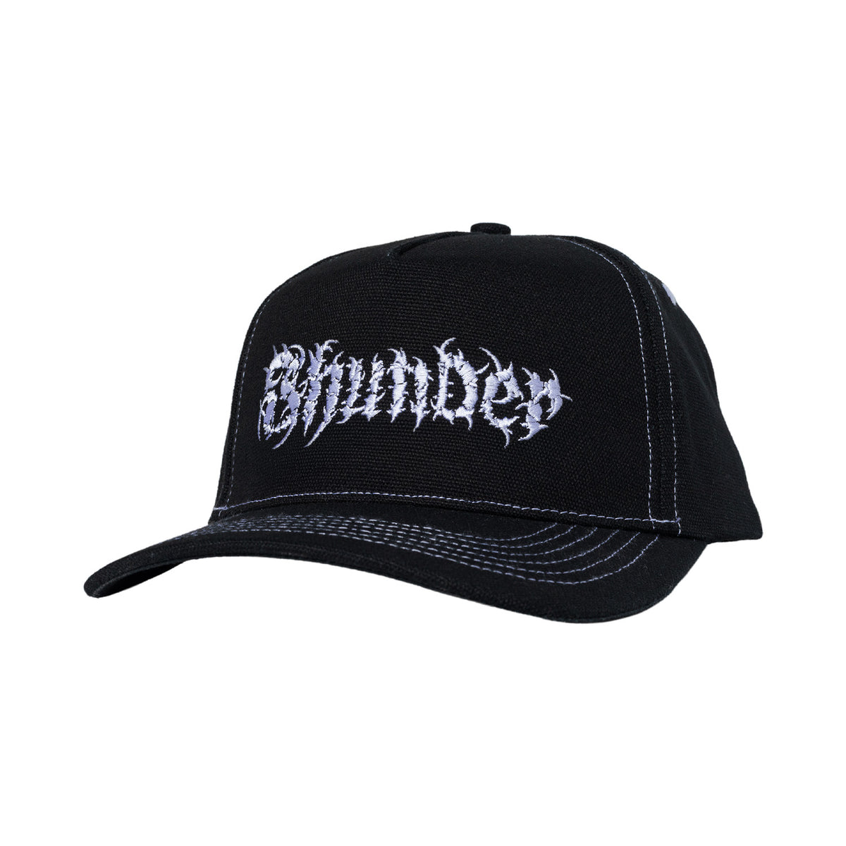 THUNDER TRUCKS VERTEBREA SNAPBACK CAP BLACK