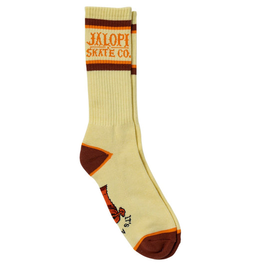 ANTIHERO SKATEBOARDS ITS A RIP OFF SOCKS CREAM