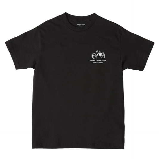 5 BORO 4-5-6 CEE LO DICE TEE BLACK
