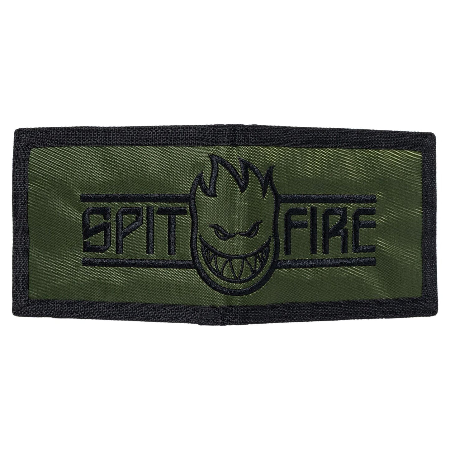 SPITFIRE WHEELS LTB BIGHEAD BIFOLD WALLET OLIVE/BLACK