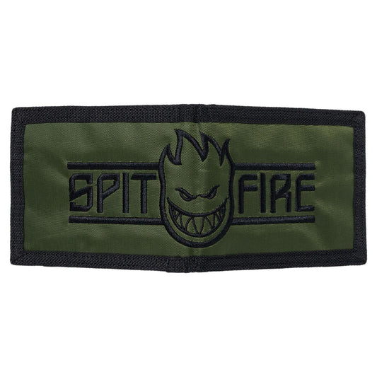 SPITFIRE WHEELS LTB BIGHEAD BIFOLD WALLET OLIVE/BLACK