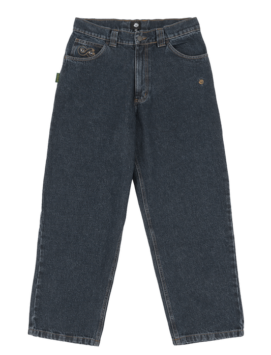 MAGENTA SKATEBOARDS OG DENIM PANTS CHARCOAL BLUE