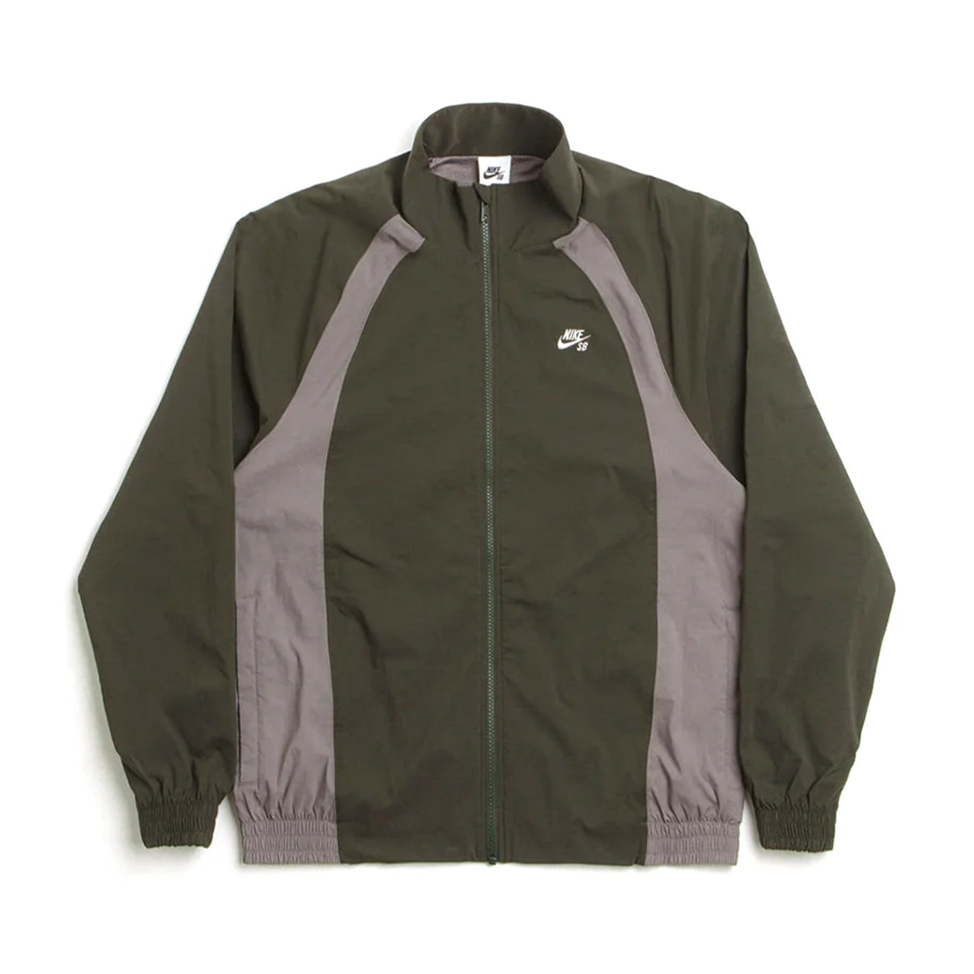 NIKE SB FZ WOVEN JACKET SEQUOIA/CAVE STONE