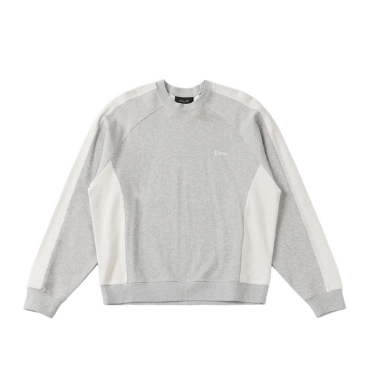 DIME MTL REVERSED FRENCH TERRY CREWNECK ASH