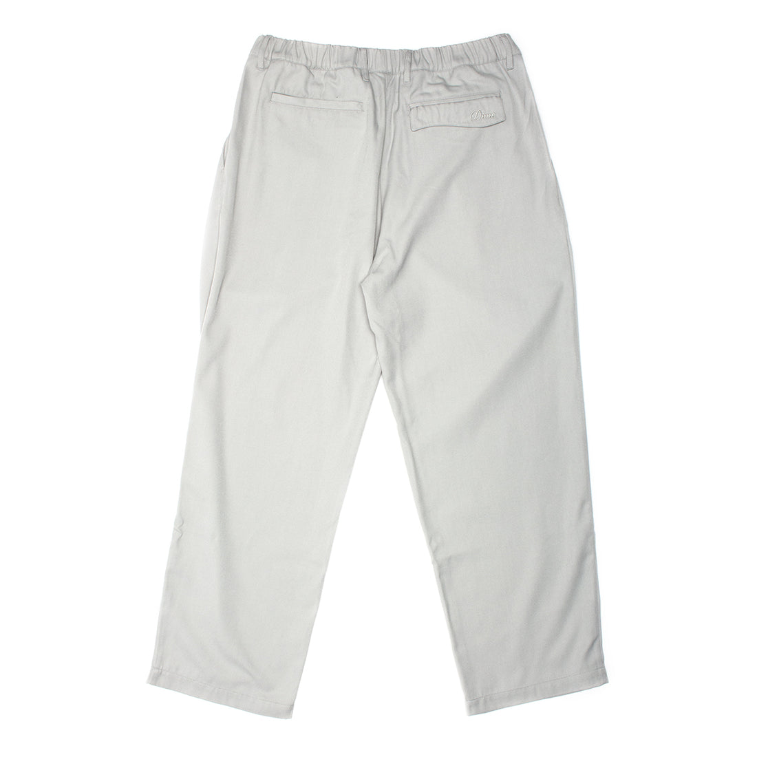 DIME MTL PLEATED TWILL PANTS LIGHT GREY