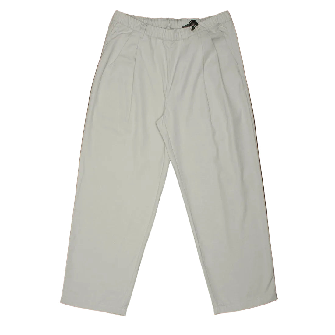 DIME MTL PLEATED TWILL PANTS LIGHT GREY
