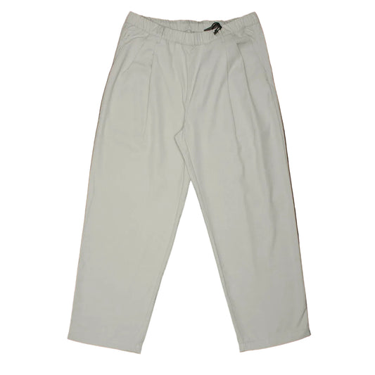 DIME MTL PLEATED TWILL PANTS LIGHT GREY