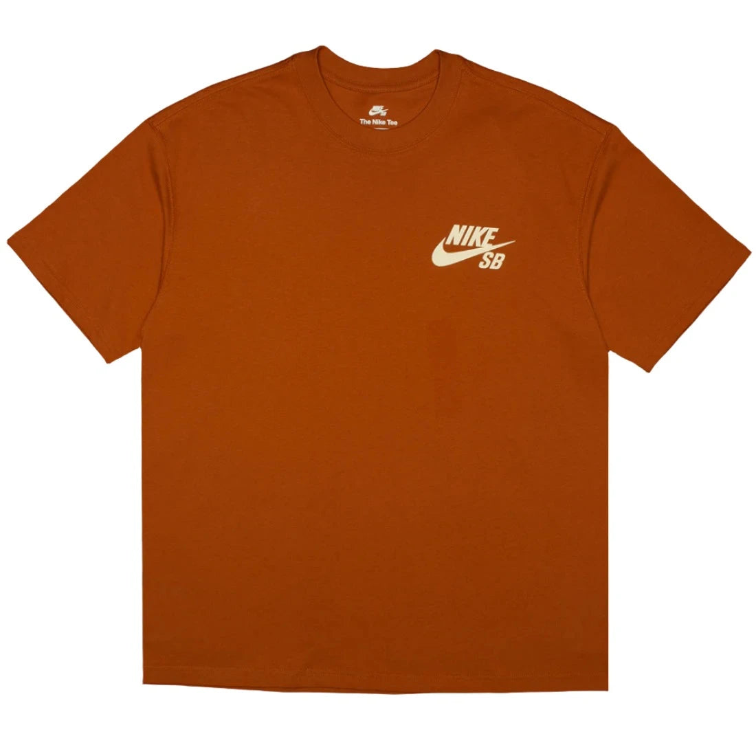 NIKE SB LOGO TEE DARK RUSSET