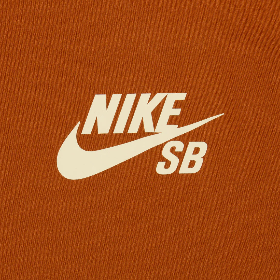 NIKE SB LOGO TEE DARK RUSSET