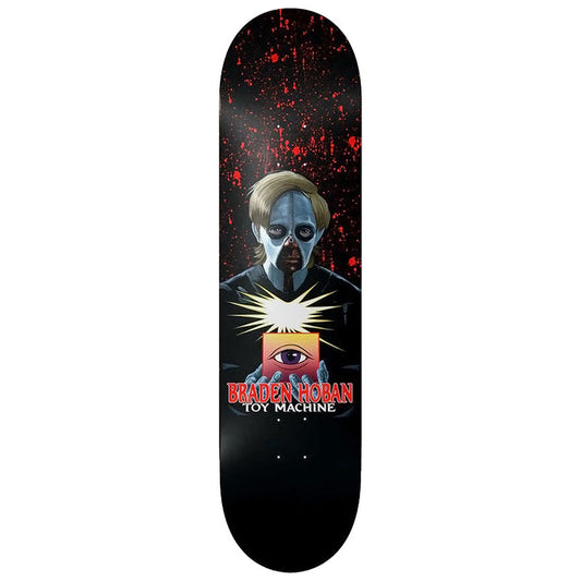 TOY MACHINE BRADEN HOBAN UNZIPPED DECK 8.38