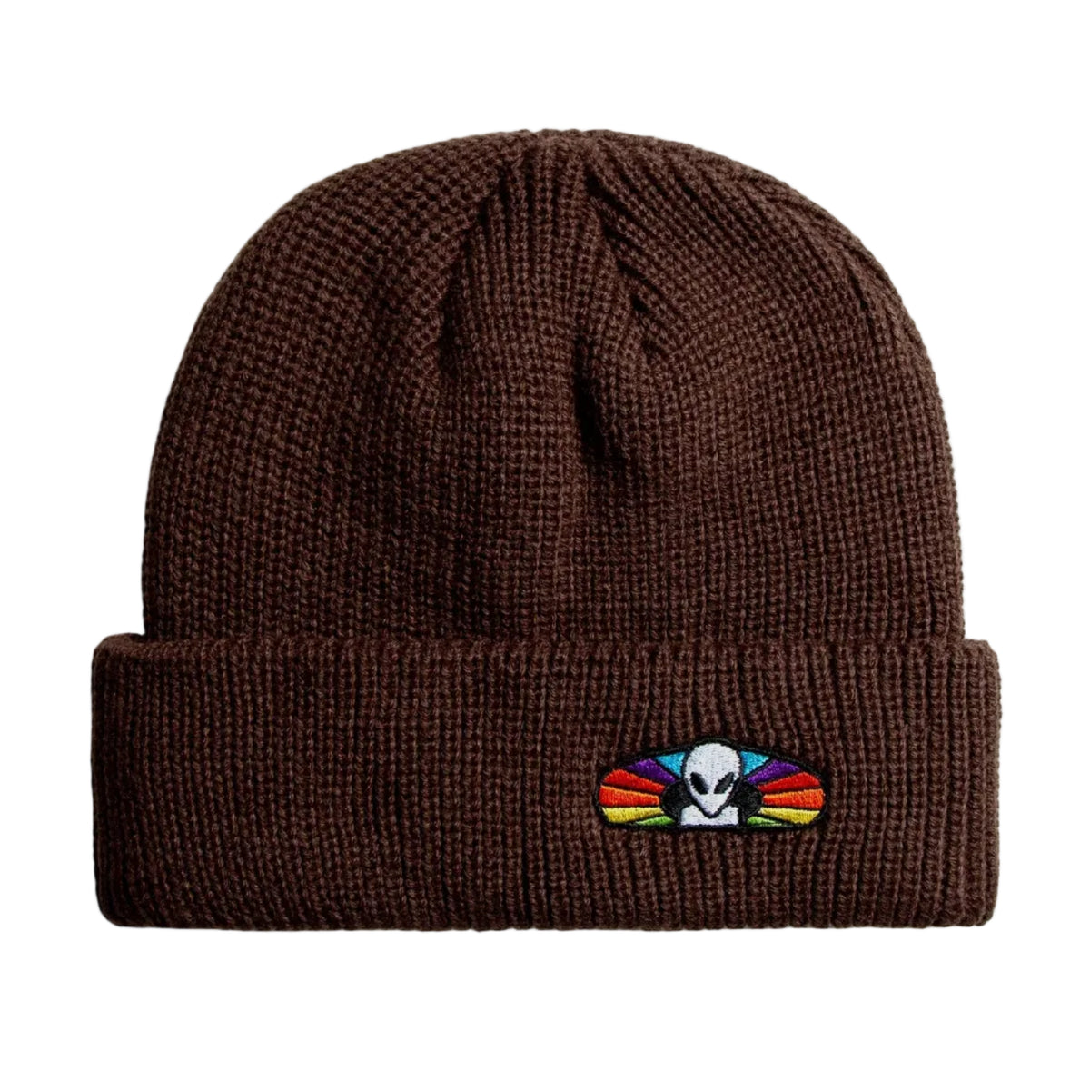 ALEN WORKSHOP SPECTRUM FOLD BEANIE BROWN