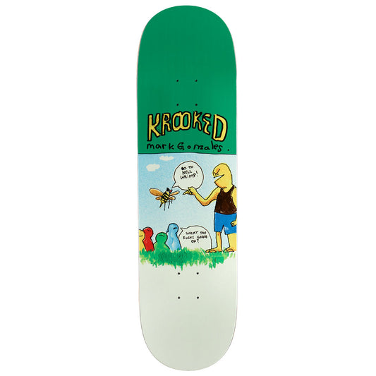 KROOKED SKATEBOARDS GONZ WIMP DECK 8.75
