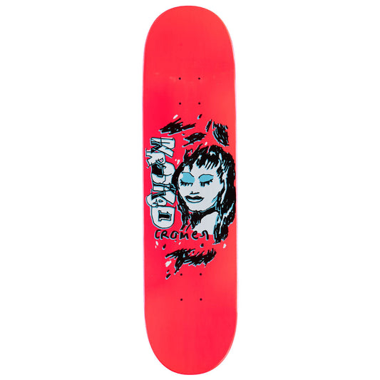 KROOKED SKATEBOARDS CROMER PINK & BLUE DECK 8.06