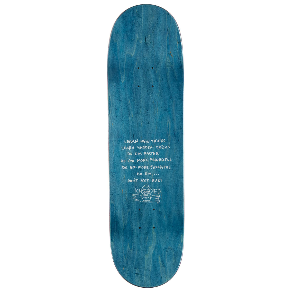 KROOKED SKATEBOARDS SKULL/SWORD DECK 8.75