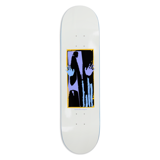 POLAR SKATE CO. AARON HERRINGTON HANDS OFF WHITE DECK 8.125