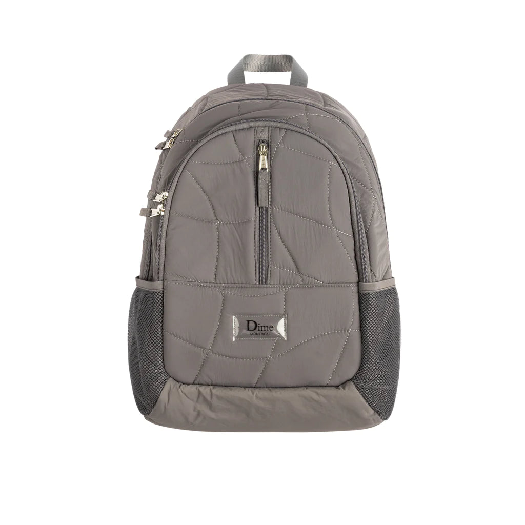 DIME MTL QUILTED BACKPACK CHARCOAL